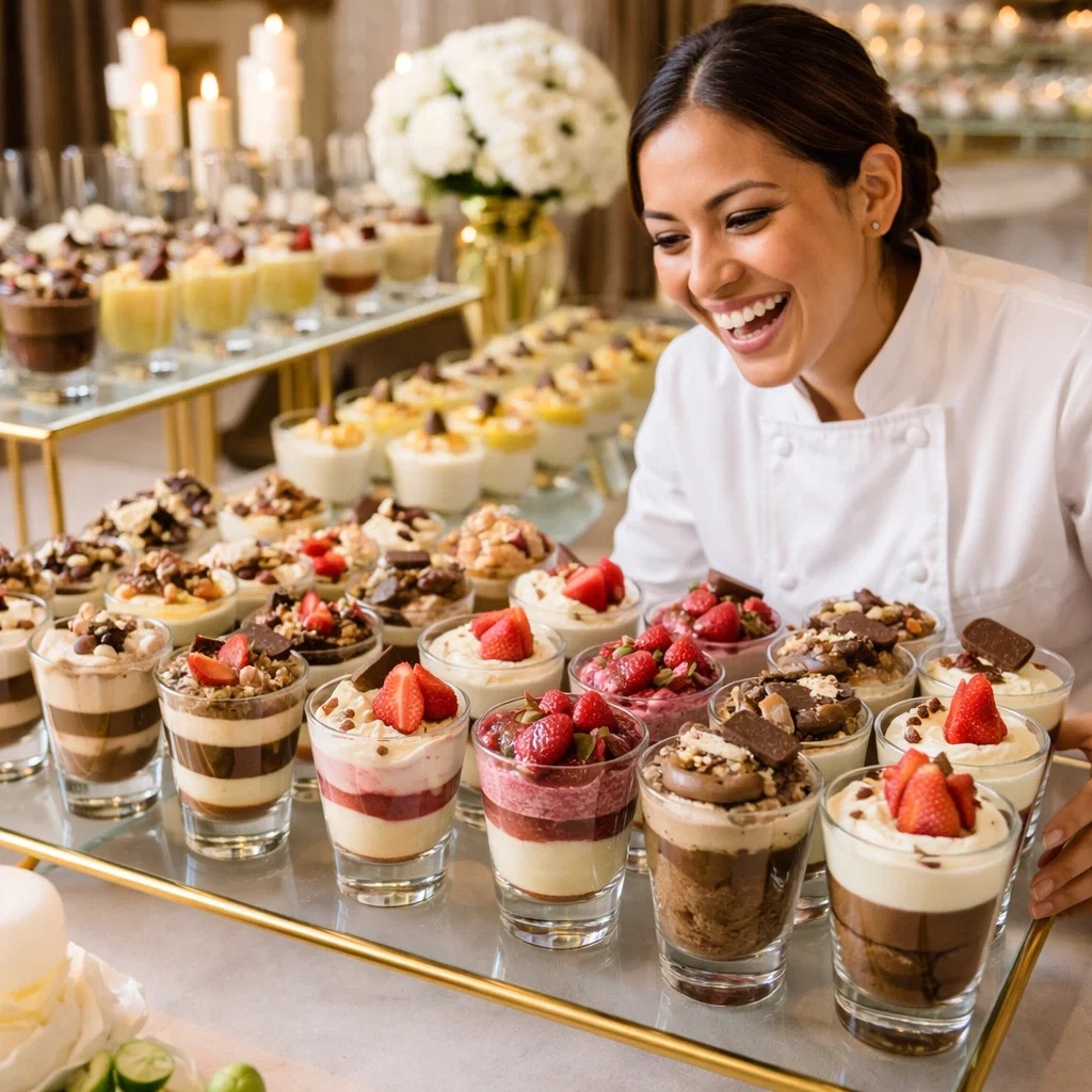 Postres en Vasitos Gourmet