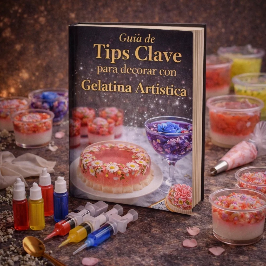 Tips Clave para decorar con Gelatinas Artísticas